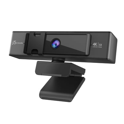 J5create USB 4K ULTRA HD Webcam with 5x Digital Zoom Remote Control - JVCU435