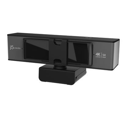 J5create USB 4K ULTRA HD Webcam with 5x Digital Zoom Remote Control - JVCU435