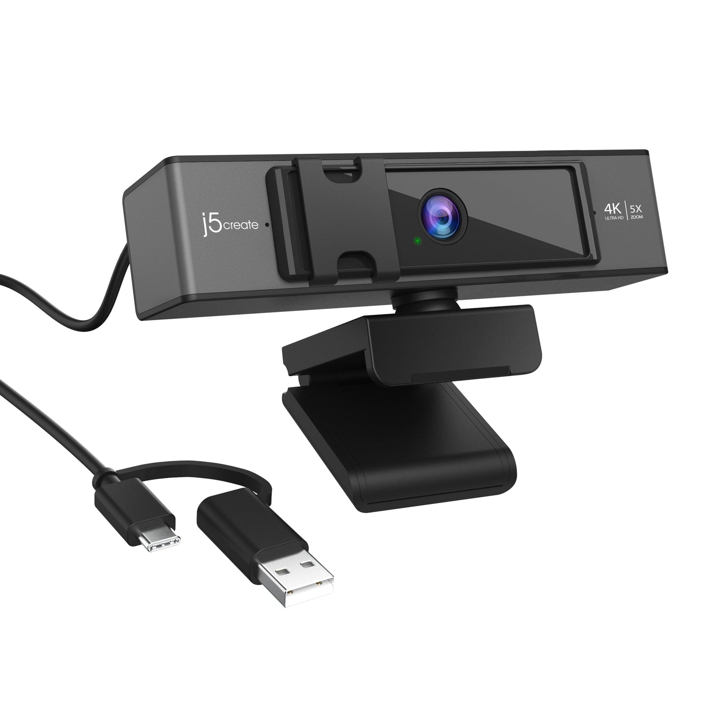 J5create USB 4K ULTRA HD Webcam with 5x Digital Zoom Remote Control - JVCU435