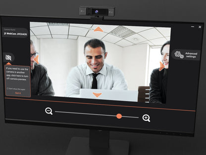 J5create USB 4K ULTRA HD Webcam with 5x Digital Zoom Remote Control - JVCU435