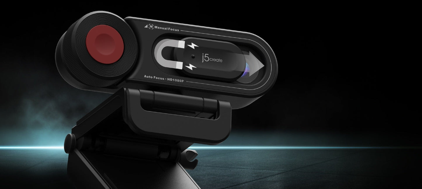 J5create HD Webcam with Auto & Manual Focus Switch  - JVU250