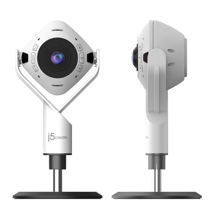 J5create 360° AI-Powered Webcam with Speakerphone - JVU368