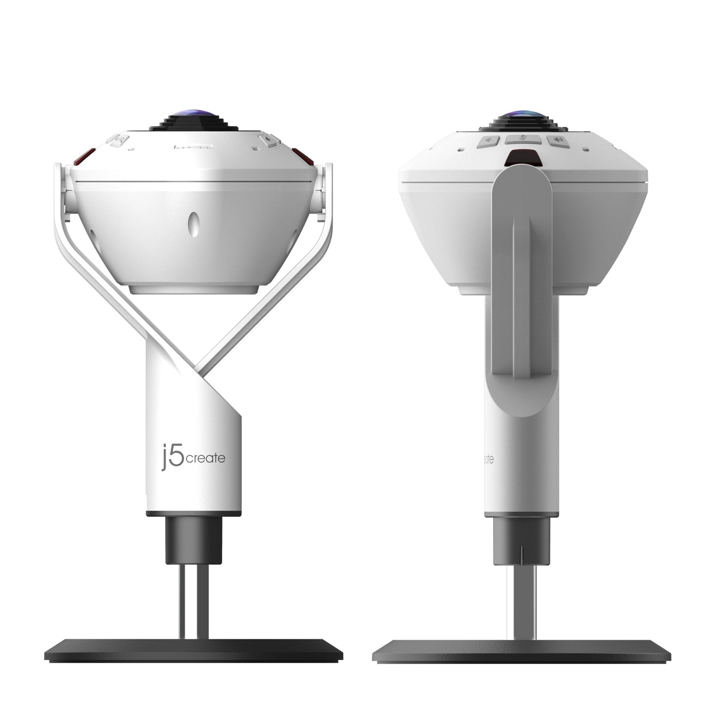 J5create 360° AI-Powered Webcam with Speakerphone - JVU368