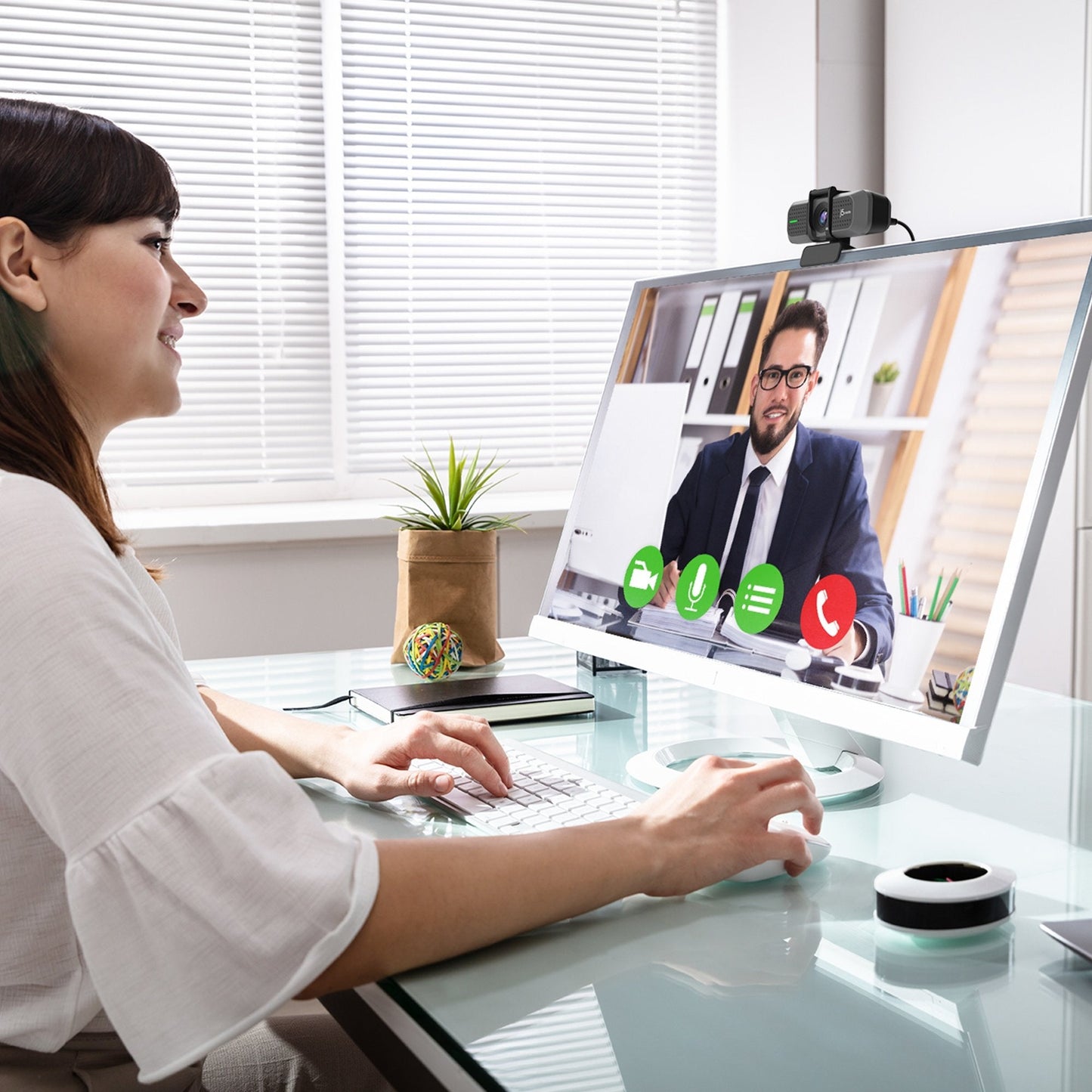 J5create USB 4K ULTRA HD Webcam - JVU430