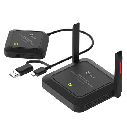 J5create Wireless Extender for USB Cameras / Microphones / Speakers - JVW120