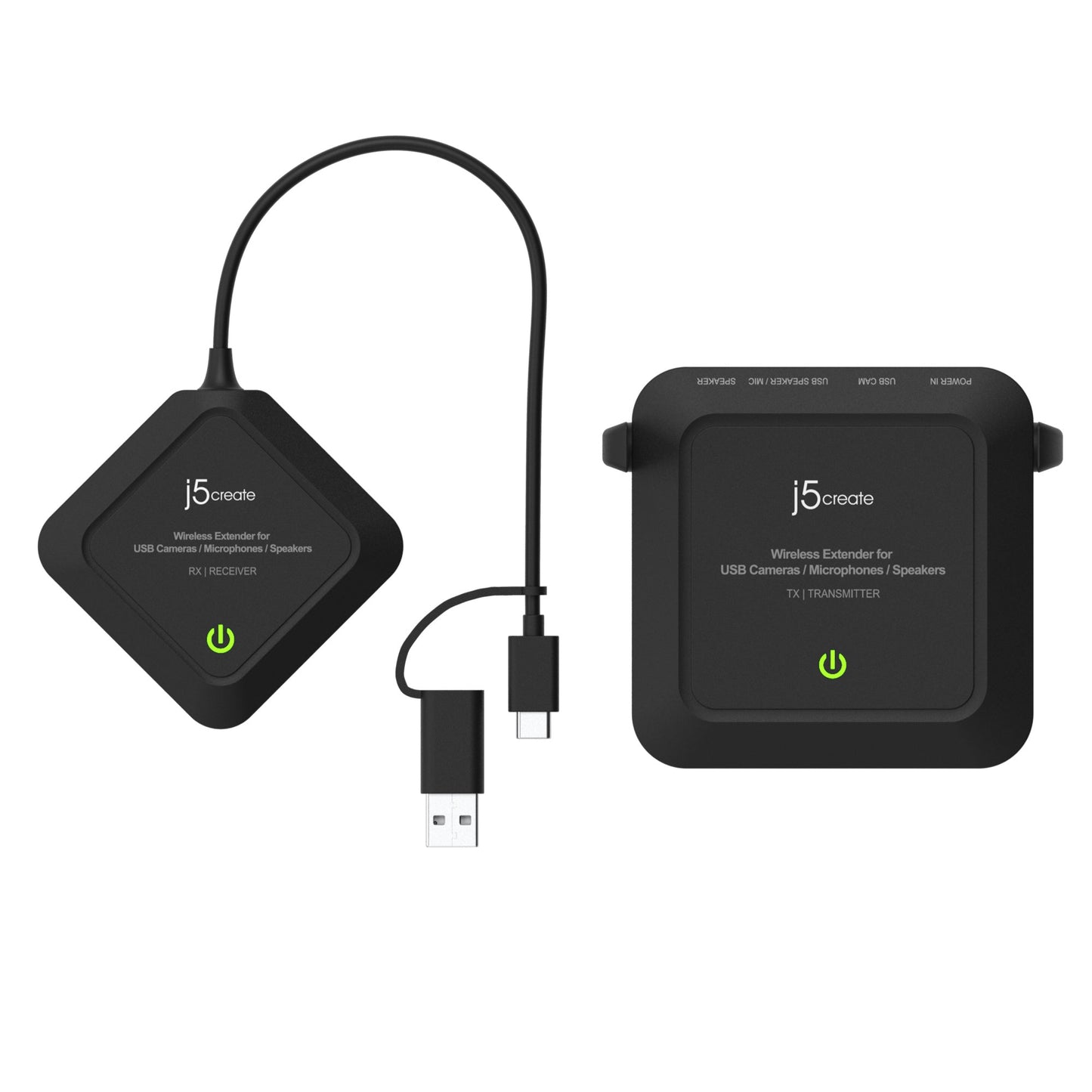J5create Wireless Extender for USB Cameras / Microphones / Speakers - JVW120