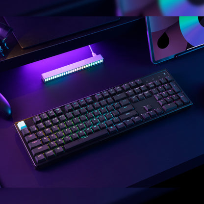 Keychron K10 HE 100% Hot-Swap Gateron Dbl-Rail Nebula Switch RGB Wireless Keyboard – Black