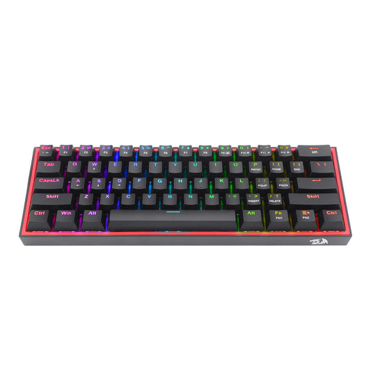 Redragon K617 FIZZ Wired RGB Gaming Keyboard – Black