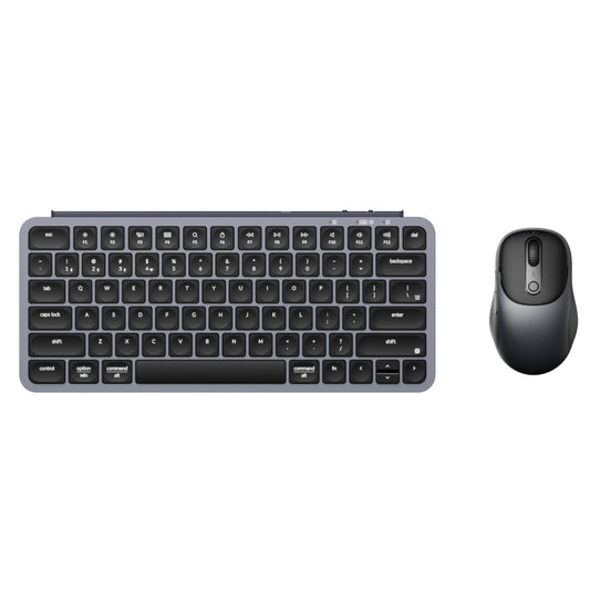 Keychron B1 Pro 75% Layout Wireless Keyboard and Mouse Combo – Space Grey