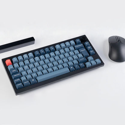 Keychron V1 Max QMK/VIA Wireless Custom Mechanical Keyboard | RED Switches – Black