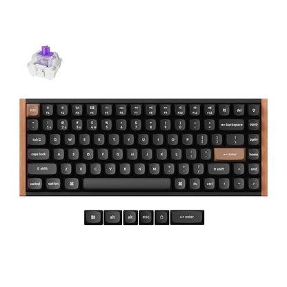 Keychron K2 HE Wireless Special Edition Keyboard - NEBULA Switch, Black