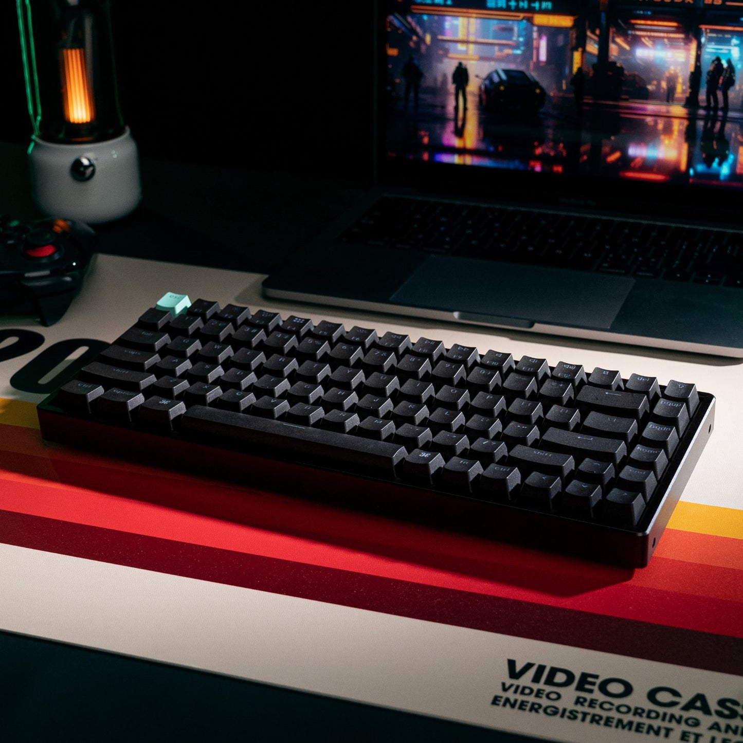 Keychron K2 HE Wireless Magnetic Keyboard - NEBULA Switch, Black