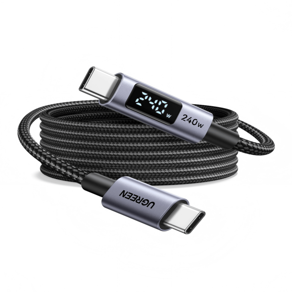 UGREEN 240W USB Type-C Cable with LED Display 1M