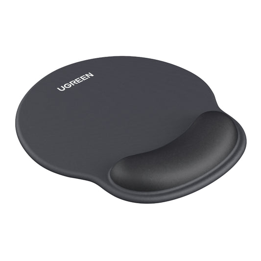 UGREEN LP668 Ergonomic Mousepad with Wrist Rest (220 x 245 mm) – Black