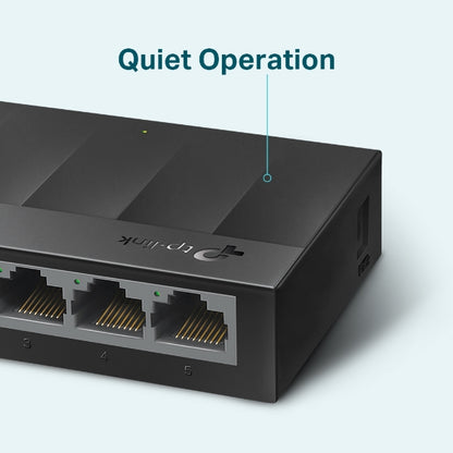 TP-Link  5-Port 10/100/1000Mbps Desktop Switch - LS1005G