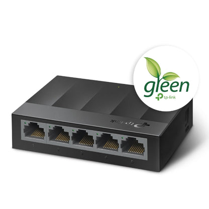 TP-Link  5-Port 10/100/1000Mbps Desktop Switch - LS1005G