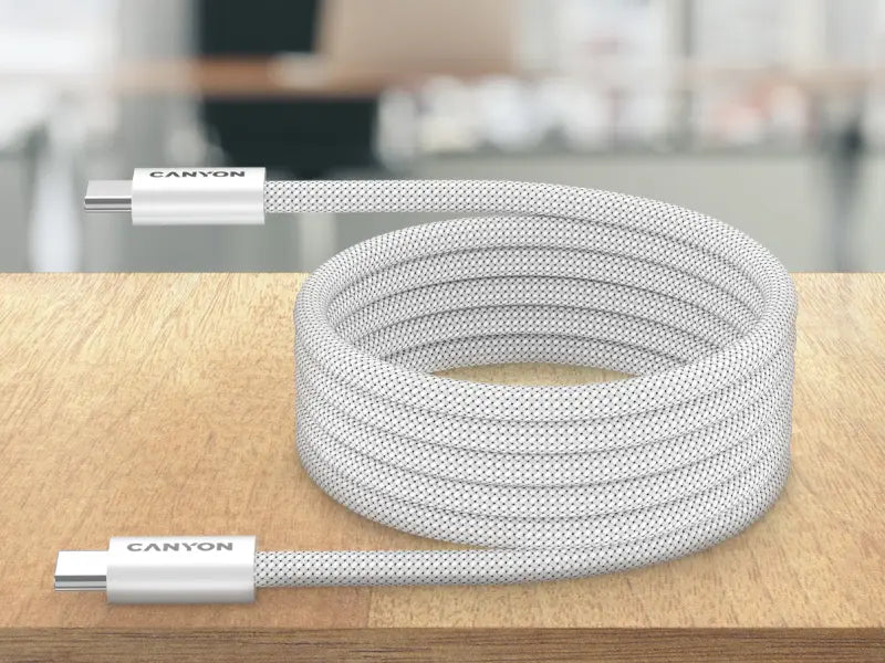 Canyon USB-C to USB-C 60W 1M - White