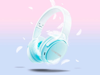 Canyon OnRiff 4 Wireless Over-Ear Headphones - Blue