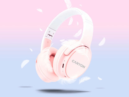 Canyon OnRiff 4 Wireless Over-Ear Headphones - Pink