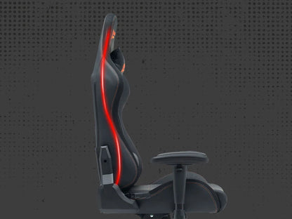 Canyon RGB Lighting Gaming Chair Irida RGBCH03 - Black
