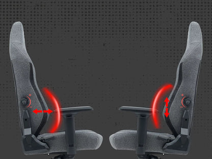 Canyon Fabric XL Gaming Chair Boulder XLCH01 - Grey