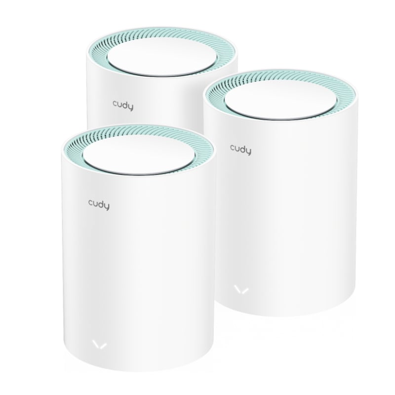 Cudy Dual Band WiFi 5 1200Mbps Gigabit Mesh 3 Pack | M1300 (3-Pack)