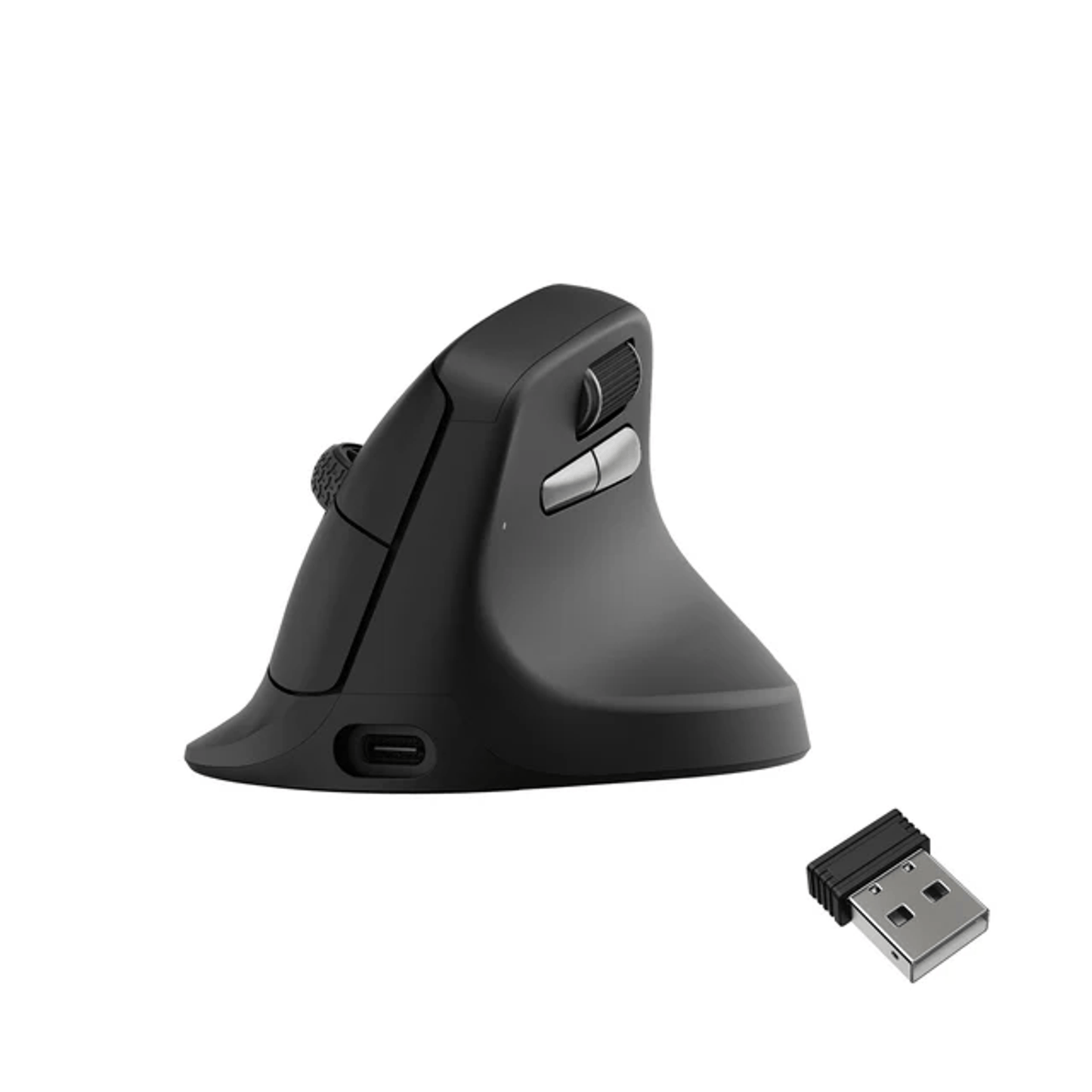 Keychron M5-A29 1K Wireless Mouse (BT/2.4GHz/Wired) – Black