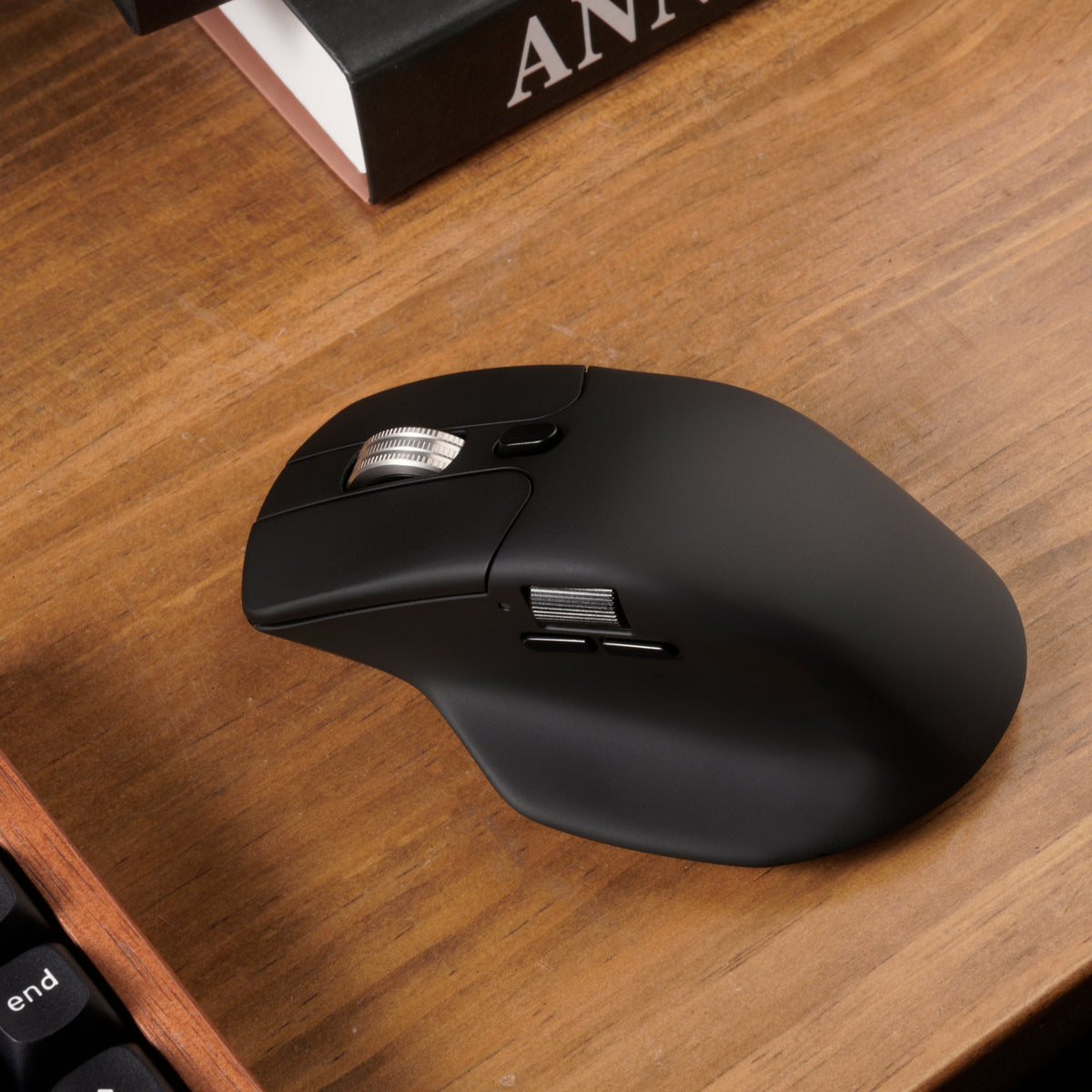 Keychron M6 30000 DPI Wireless Silent Mouse – Black (BT/2.4GHz/Wired)