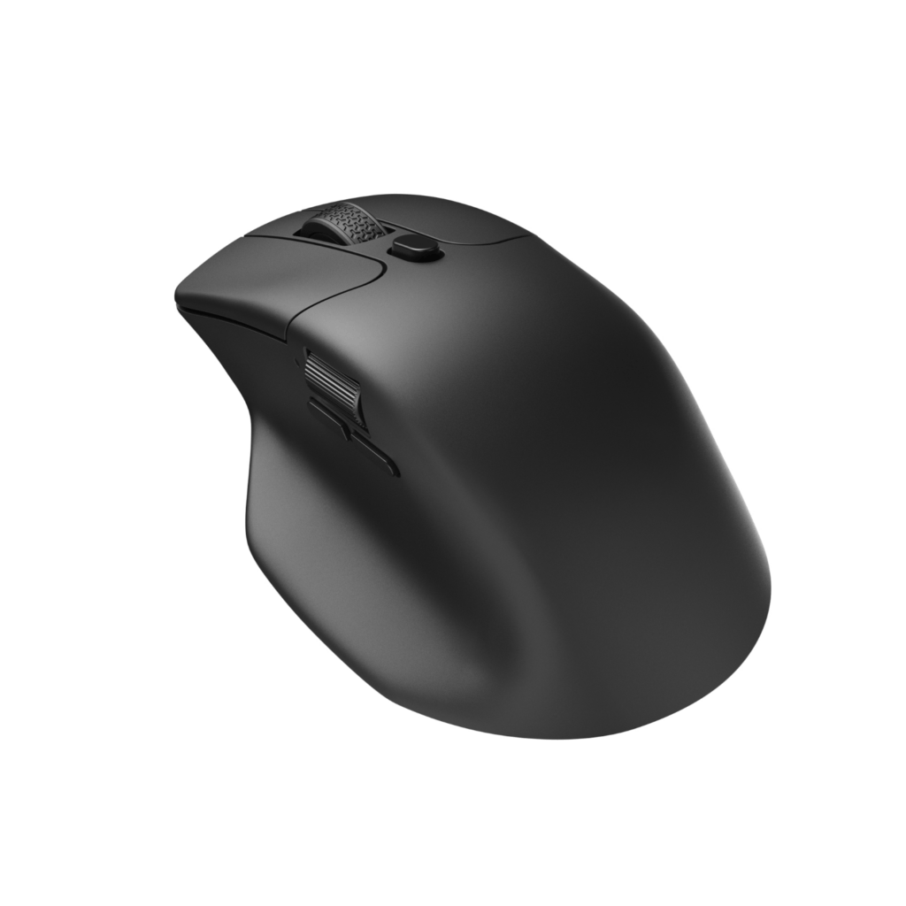 Keychron M6S-B72 1K Wireless Mouse (BT/2.4GHz/Wired) – Black