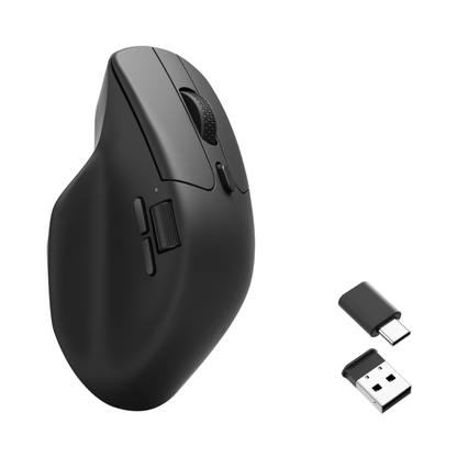 Keychron M6S-B72 1K Wireless Mouse (BT/2.4GHz/Wired) – Black