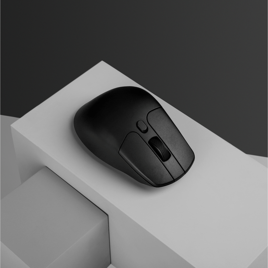 Keychron M6S-B72 1K Wireless Mouse (BT/2.4GHz/Wired) – Black
