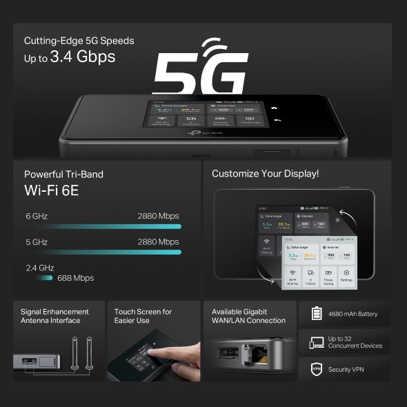 TP-Link 5G Mobile Wi-Fi M8550 - M8550