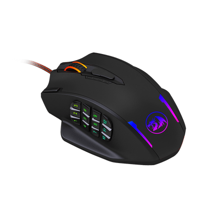 Redragon M908 IMPACT MMO 12400DPI Wired Gaming Mouse