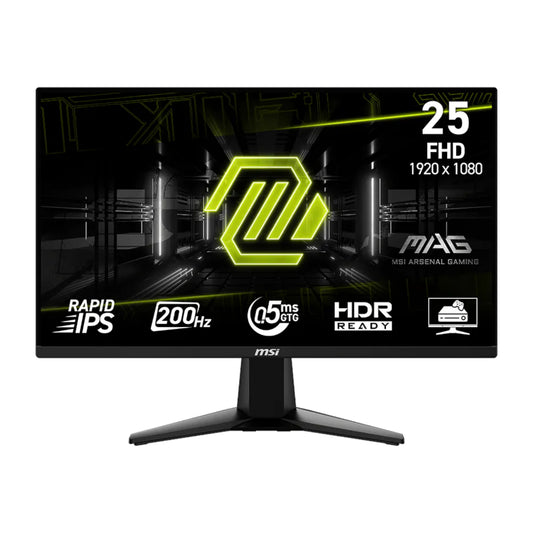 MSI MAG 255F E20 25″ FHD 200Hz Rapid IPS Gaming Monitor