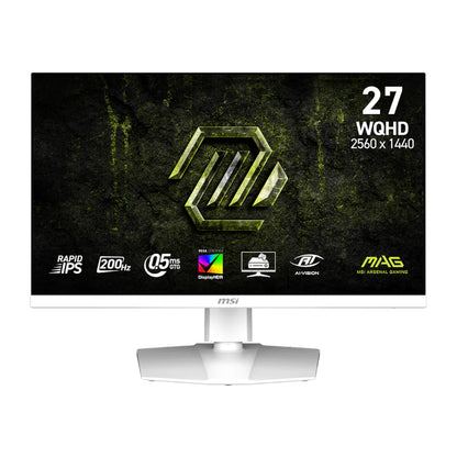 MSI MAG 274QRFW E20 27″ WQHD 200Hz IPS Gaming Monitor – White