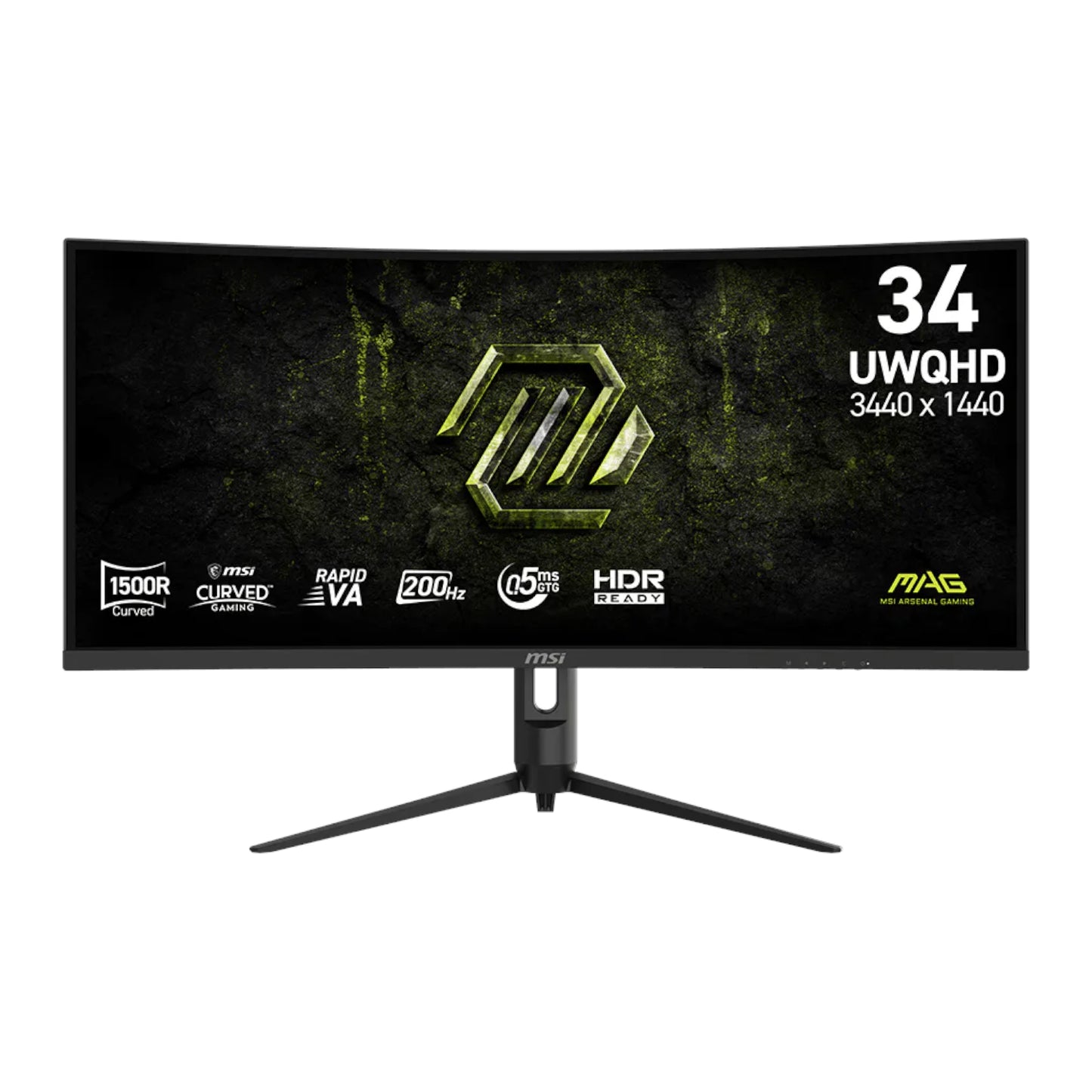 MSI MAG 342CQRF E20 34″ UWQHD 200Hz VA Curved Gaming Monitor