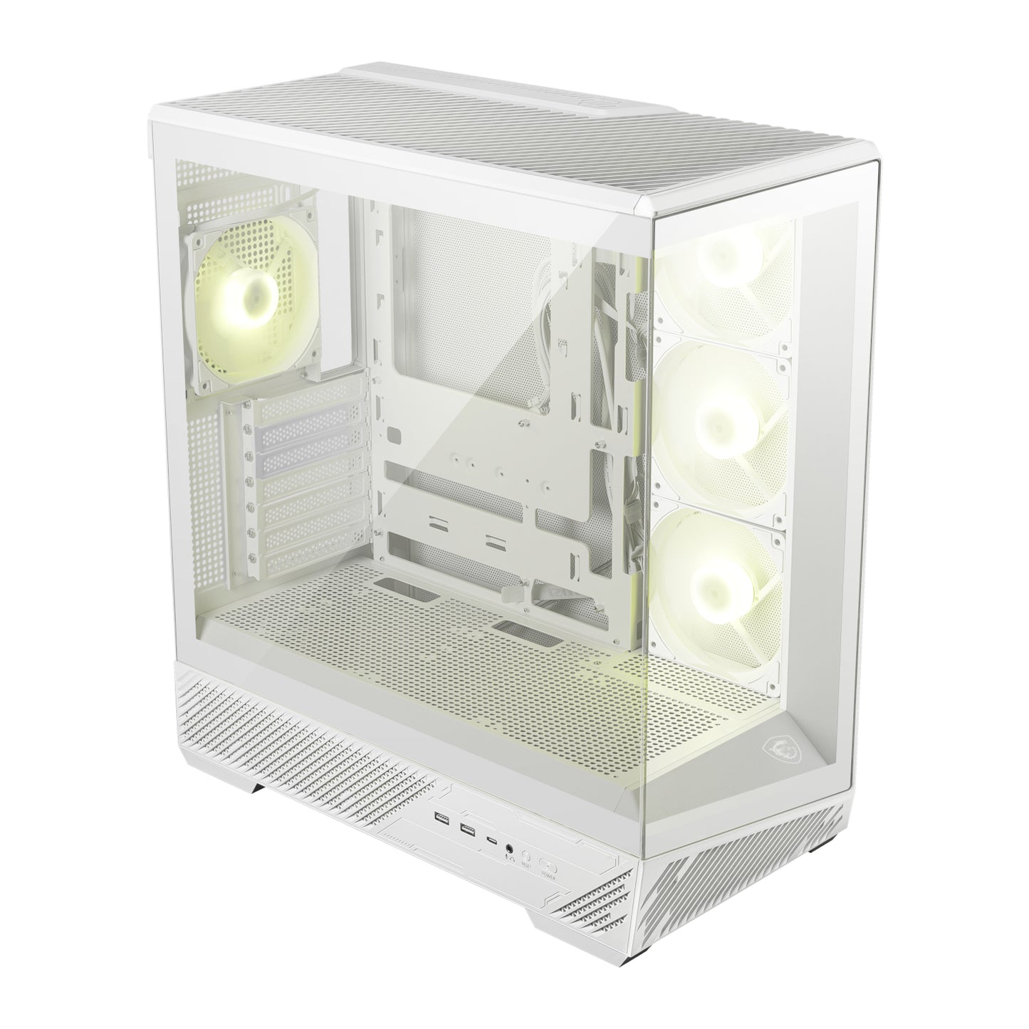 MSI MAG PANO 130R PZ ATX Gaming Chassis – White