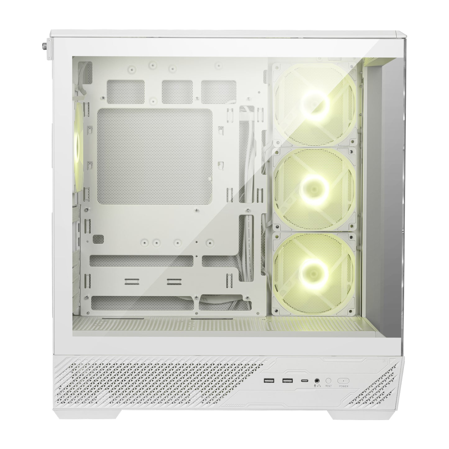 MSI MAG PANO 130R PZ ATX Gaming Chassis – White