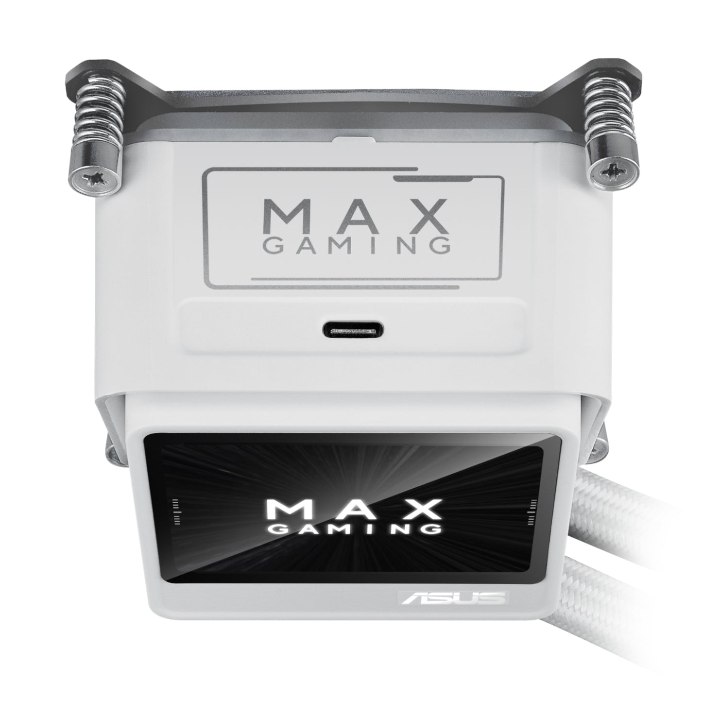 Asus MAX Gaming LC 360 ARGB LCD All-in-one CPU Liquid Cooler – White