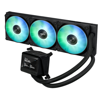 Asus MAX Gaming LC 360 ARGB LCD All-in-one CPU Liquid Cooler – Black