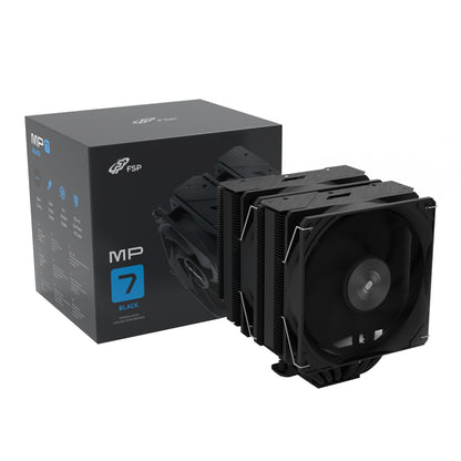FSP MP7-B 120mm PWM CPU Air Cooler – Black