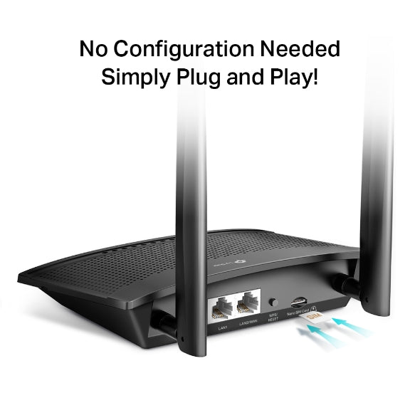 TP-Link 300 Mbps Wireless N 4G LTE Router - TL-MR100