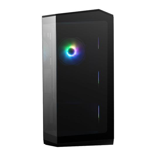 MSI MAG PANO M100R PZ M-ATX ARGB Gaming Chassis – Black