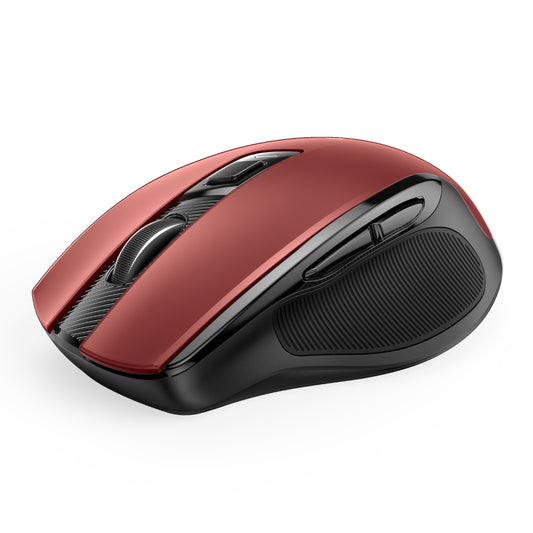 UGreen MU006 2.4GHz Wireless Optical Mouse – Red