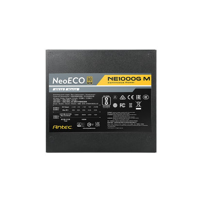 Antec NeoEco Series 1000W GEN5 80+ Gold Fully Modular