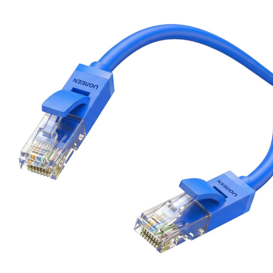 UGREEN RJ45 CAT6 0.5m LAN Network Cable – (1Gbps, 250MHz) – Blue
