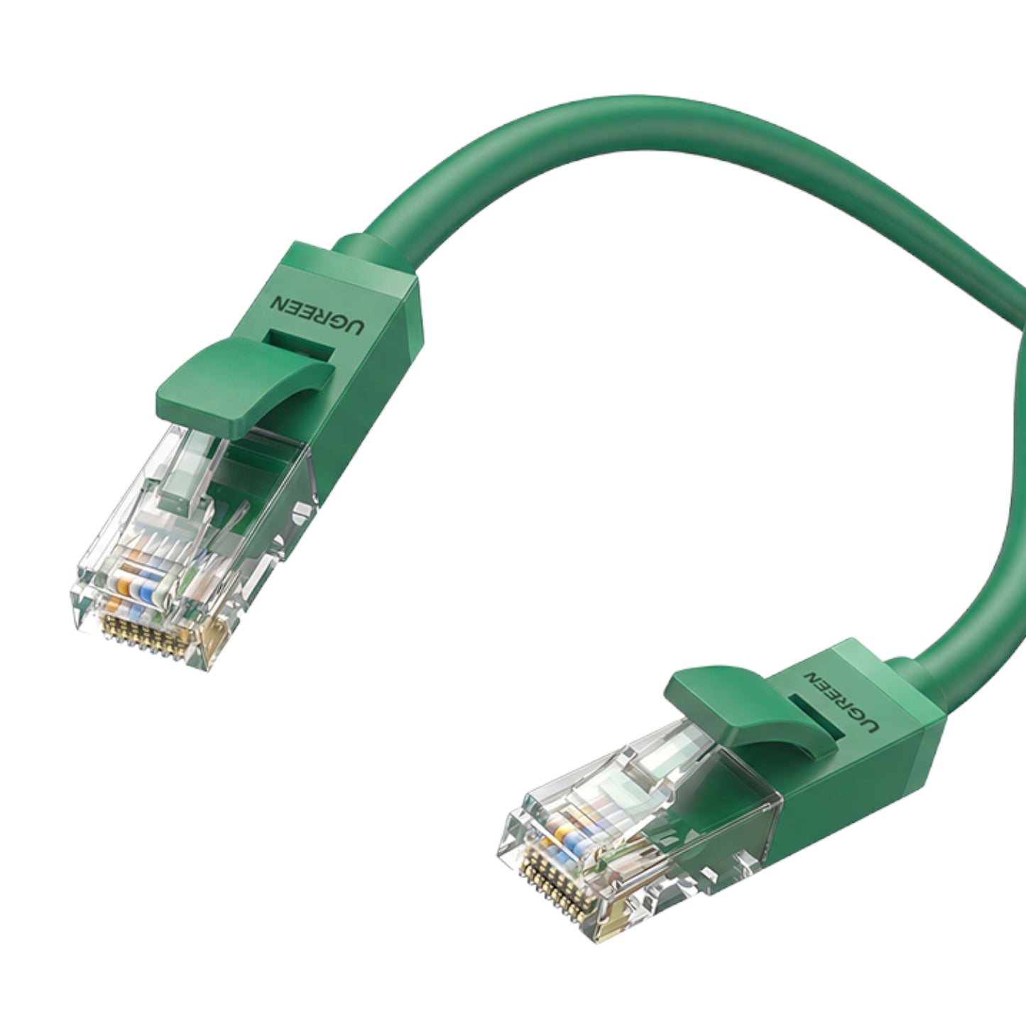 UGREEN RJ45 CAT6 1m LAN Network Cable – (1Gbps, 250MHz) – Green