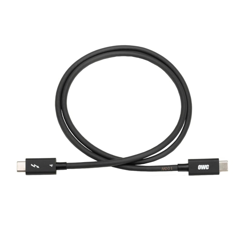 OWC Thunderbolt 3/4 2m Cable – Black