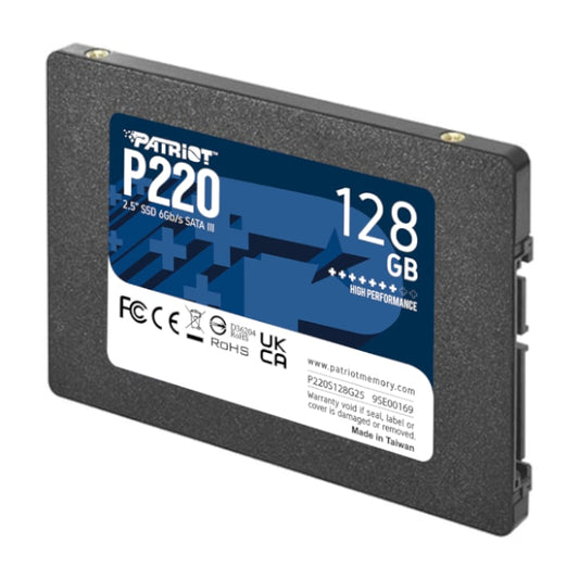 Patriot P220 2.5″ SATA III SSD - 128GB