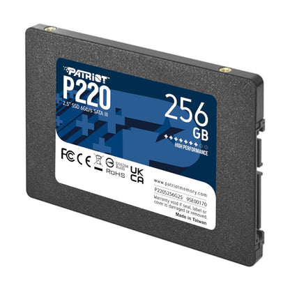 Patriot P220 2.5″ SATA III SSD - 256GB